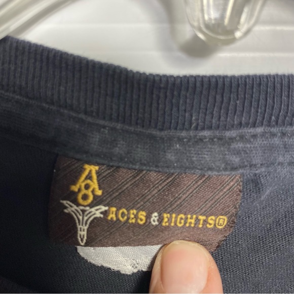 Vintage  Aces & Eights Run DMC King Of Rock Shirt Size Large - Picture 4 of 5